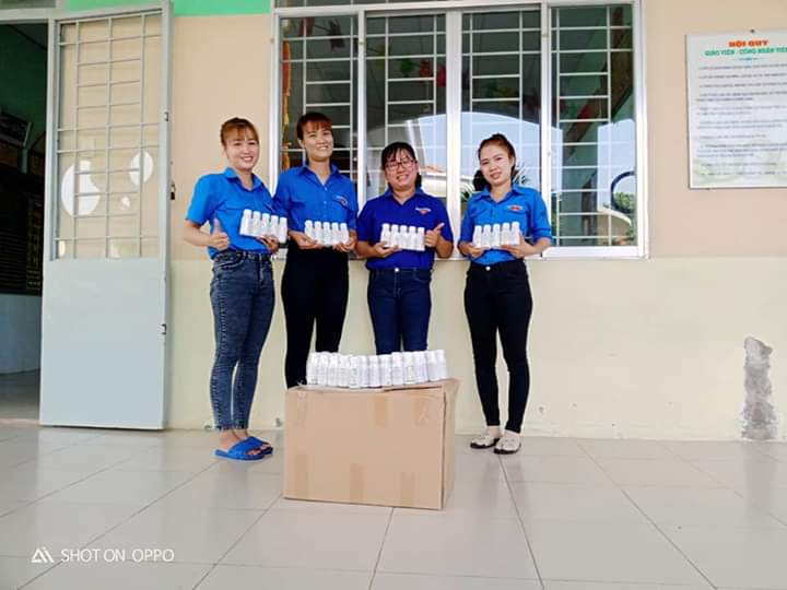 Chi đoàn thanh niên của trường MG PHƯỚC VĨNH ĐÔNG